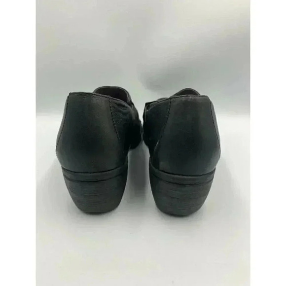 Dansko Aimee Womens Sz 41 US 10.5-11‎ Black Leather Active Wedge Pumps Heels - Picture 2 of 8